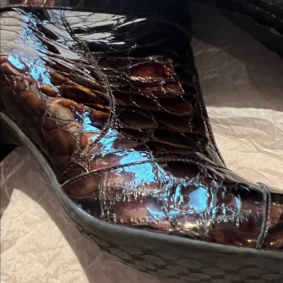 ANTONIO MELANI Brown Leather Upper - Picture 9 of 14